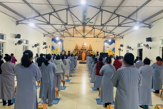 Chùa Đống Cao – Thanh Hóa: Khóa lễ sám hối