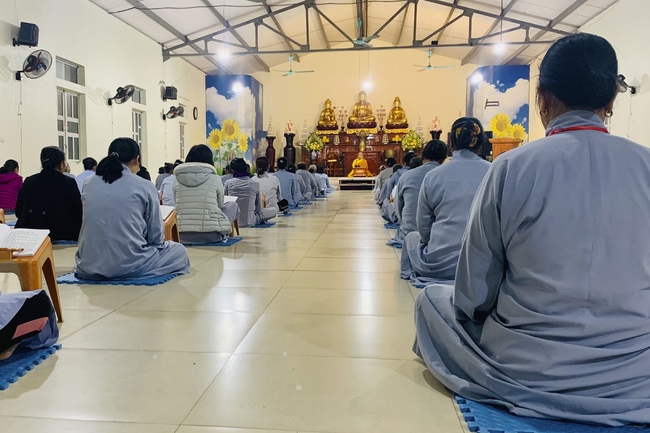 Chùa Đống Cao – Thanh Hóa: Khóa lễ sám hối