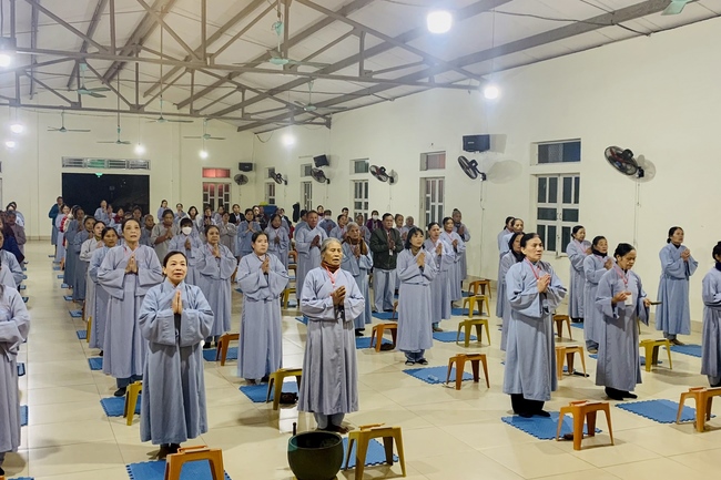 Chùa Đống Cao – Thanh Hóa: Khóa lễ sám hối