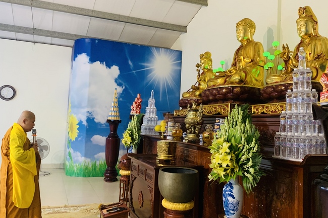 Chùa Đống Cao – Thanh Hóa: Khóa lễ sám hối