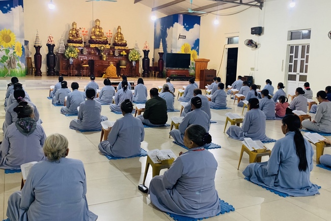 Chùa Đống Cao – Thanh Hóa: Khóa lễ sám hối