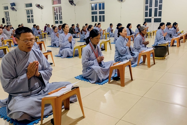 Chùa Đống Cao – Thanh Hóa: Khóa lễ sám hối