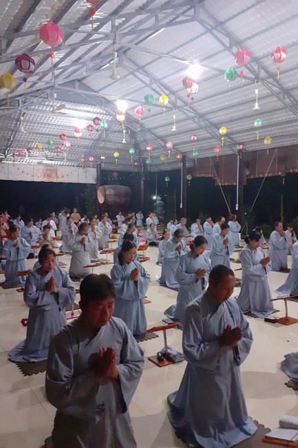 Chùa Suối Pháp – Tây Ninh: Khóa lễ sám hối