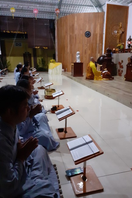 Chùa Suối Pháp – Tây Ninh: Khóa lễ sám hối