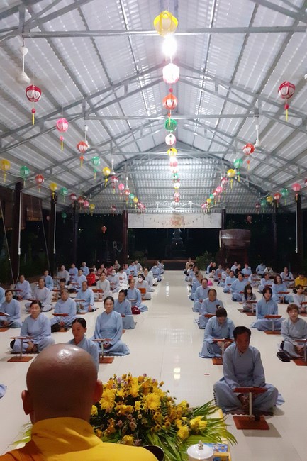 Chùa Suối Pháp – Tây Ninh: Khóa lễ sám hối