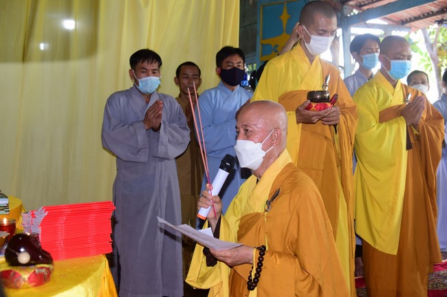 Viếng tang lễ Phật tử Liên Nhã, Đồng Tháp