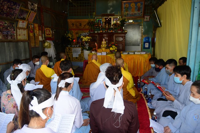 Viếng tang lễ Phật tử Liên Nhã, Đồng Tháp