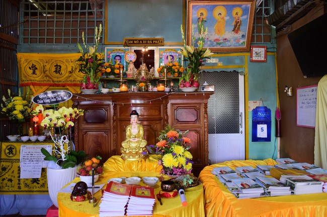 Viếng tang lễ Phật tử Liên Nhã, Đồng Tháp