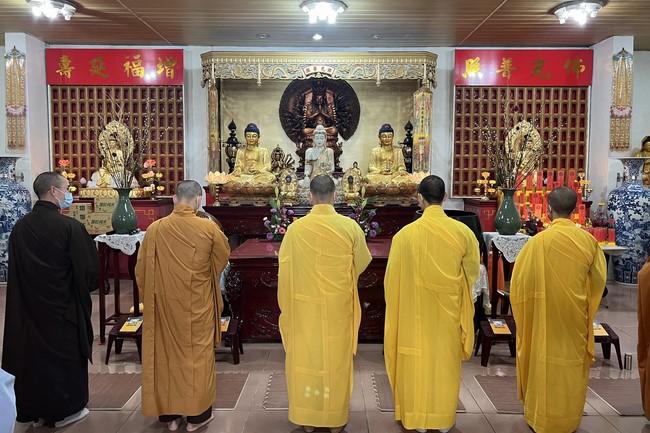 Lễ Cầu an đầu năm và Pháp hội Dược Sư tại chùa Linh Ẩn, Đài Loan