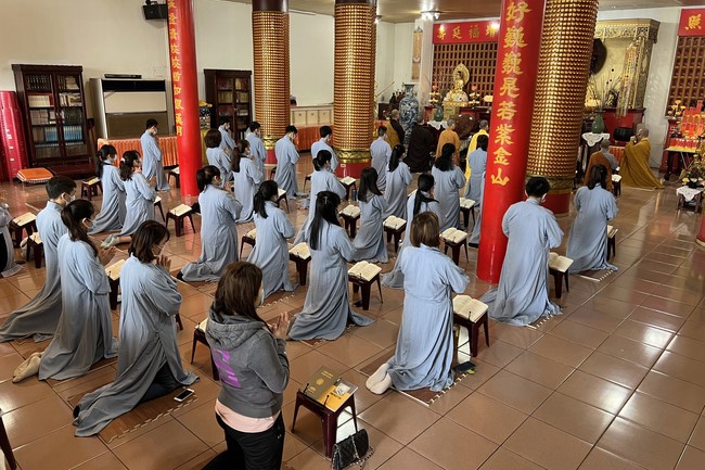 Lễ Cầu an đầu năm và Pháp hội Dược Sư tại chùa Linh Ẩn, Đài Loan