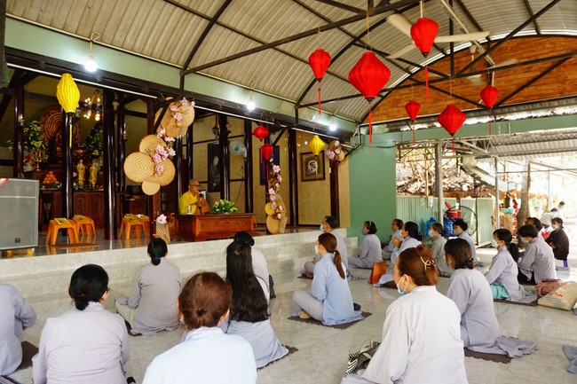Peace Praying Ceremony at the Huong Phap Branch of Hoang Phap Pagoda in Cu Chi District