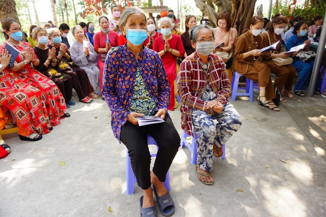 Peace Praying Ceremony at the Huong Phap Branch of Hoang Phap Pagoda in Cu Chi District