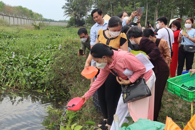 Peace Praying Ceremony at the Huong Phap Branch of Hoang Phap Pagoda in Cu Chi District
