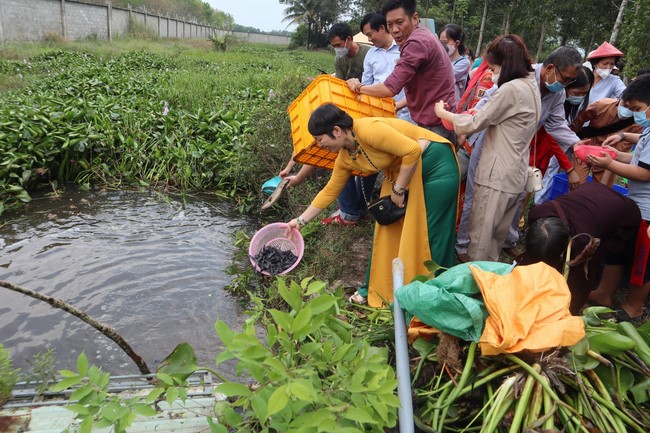 Peace Praying Ceremony at the Huong Phap Branch of Hoang Phap Pagoda in Cu Chi District