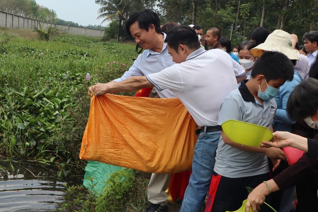 Peace Praying Ceremony at the Huong Phap Branch of Hoang Phap Pagoda in Cu Chi District