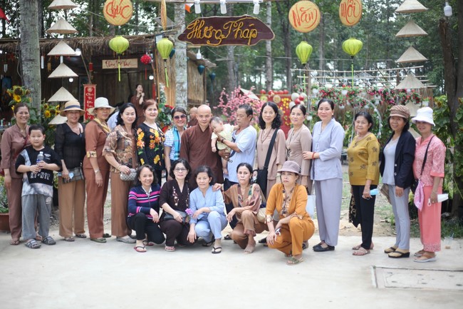 Peace Praying Ceremony at the Huong Phap Branch of Hoang Phap Pagoda in Cu Chi District