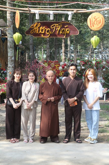 Peace Praying Ceremony at the Huong Phap Branch of Hoang Phap Pagoda in Cu Chi District