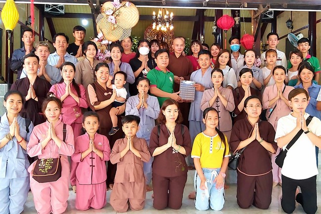 Peace Praying Ceremony at the Huong Phap Branch of Hoang Phap Pagoda in Cu Chi District
