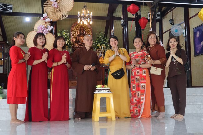 Peace Praying Ceremony at the Huong Phap Branch of Hoang Phap Pagoda in Cu Chi District