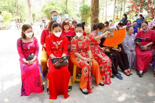 Peace Praying Ceremony at the Huong Phap Branch of Hoang Phap Pagoda in Cu Chi District
