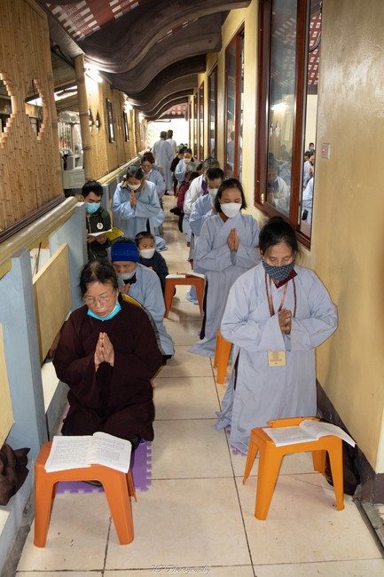 Early Spring Ceremony to pray for a peaceful country and happiness people at Hoa Phuc Pagoda in Ha Noi