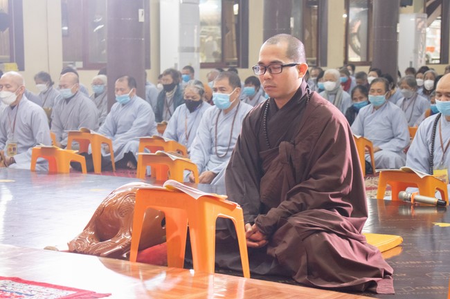 Early Spring Ceremony to pray for a peaceful country and happiness people at Hoa Phuc Pagoda in Ha Noi