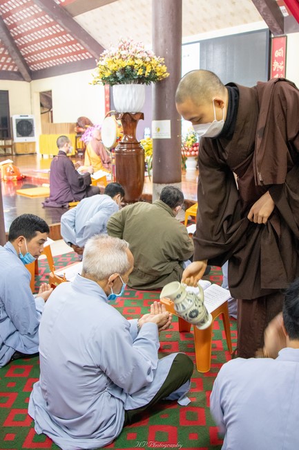Early Spring Ceremony to pray for a peaceful country and happiness people at Hoa Phuc Pagoda in Ha Noi