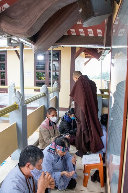 Early Spring Ceremony to pray for a peaceful country and happiness people at Hoa Phuc Pagoda in Ha Noi