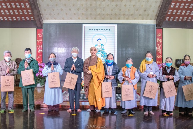 Early Spring Ceremony to pray for a peaceful country and happiness people at Hoa Phuc Pagoda in Ha Noi