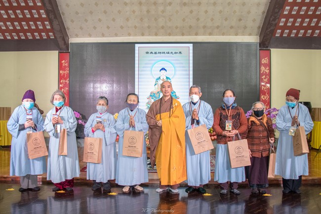 Early Spring Ceremony to pray for a peaceful country and happiness people at Hoa Phuc Pagoda in Ha Noi