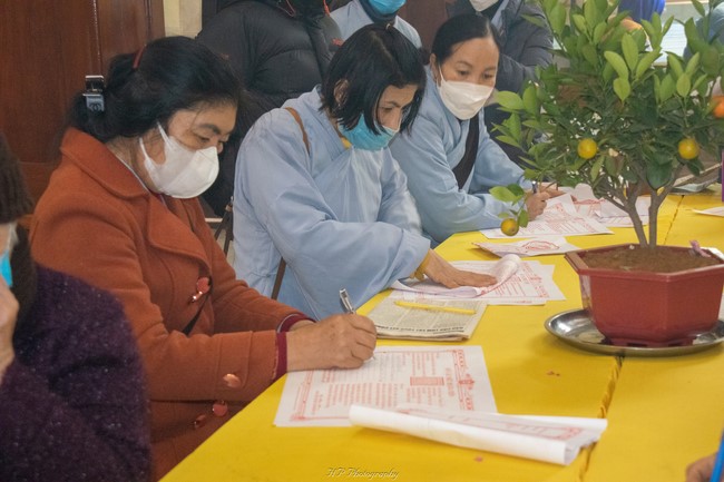 Early Spring Ceremony to pray for a peaceful country and happiness people at Hoa Phuc Pagoda in Ha Noi