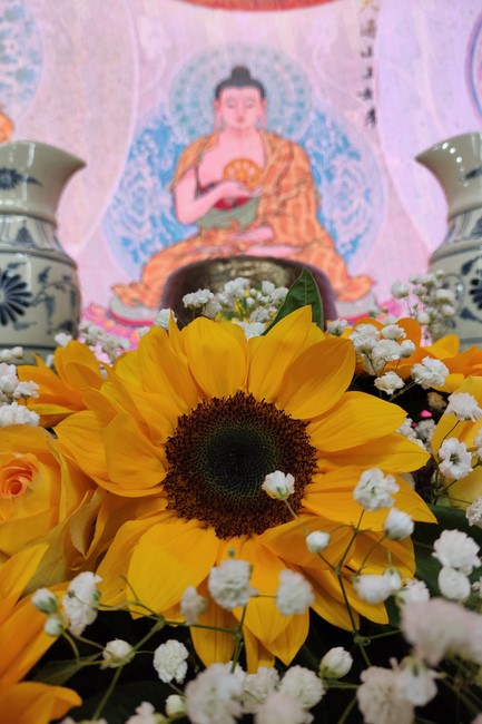 Early Spring Ceremony to pray for a peaceful country and happiness people at Hoa Phuc Pagoda in Ha Noi
