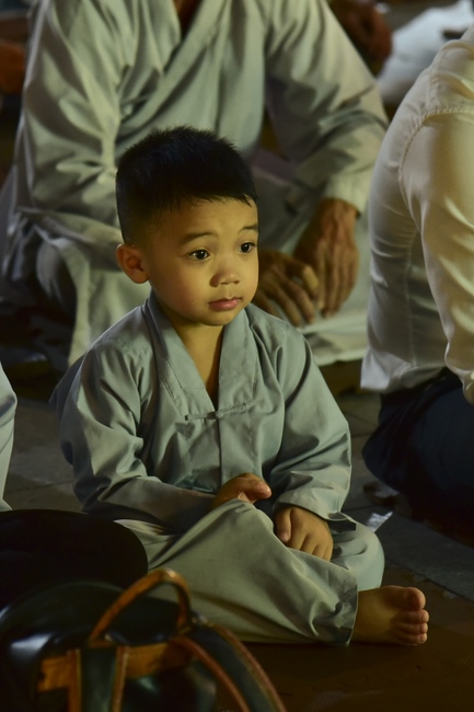 Repentant ceremony on Jan. 14th, Year of the Tiger