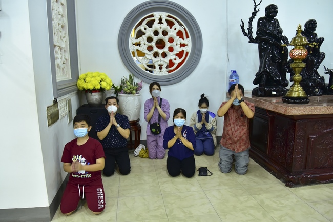 Repentant ceremony on Jan. 14th, Year of the Tiger