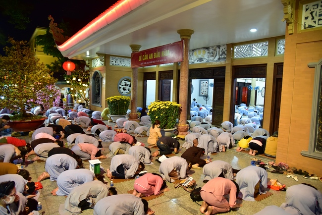 Repentant ceremony on Jan. 14th, Year of the Tiger