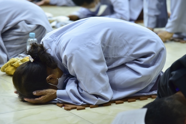 Repentant ceremony on Jan. 14th, Year of the Tiger