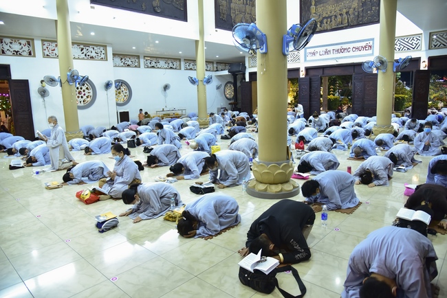 Repentant ceremony on Jan. 14th, Year of the Tiger