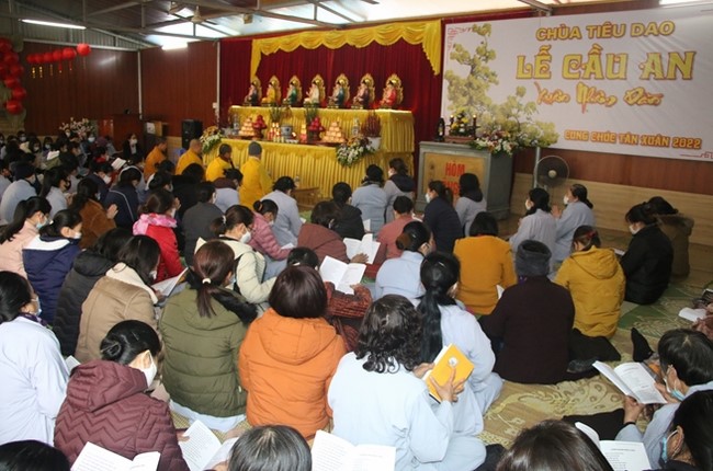 Lễ Cầu an đầu năm tại chùa Tiêu Dao – Quảng Ninh
