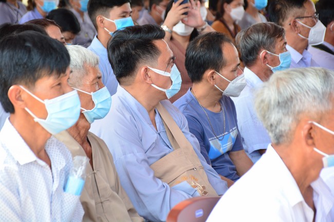 The ceremony setting up the signboard of Quang Phap pagoda - Tay Ninh