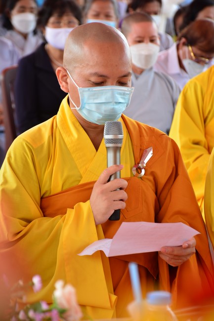The ceremony setting up the signboard of Quang Phap pagoda - Tay Ninh