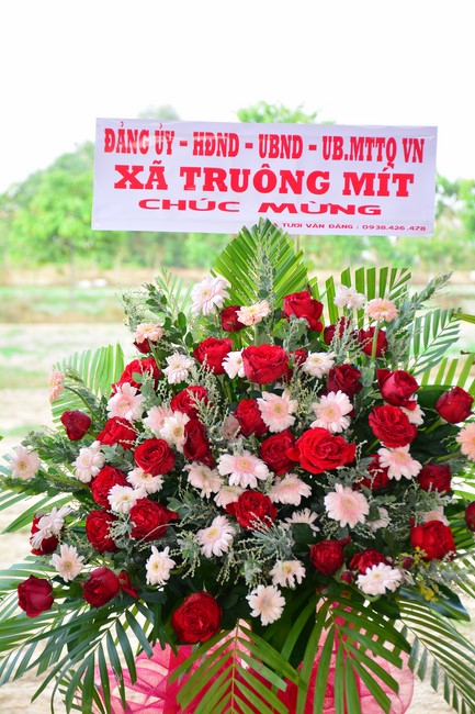 The ceremony setting up the signboard of Quang Phap pagoda - Tay Ninh