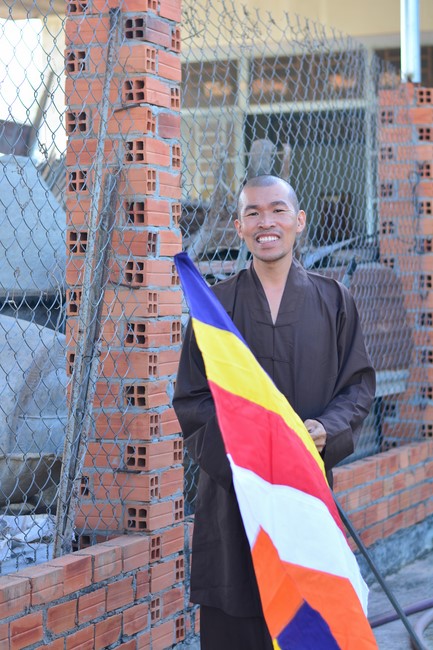 The ceremony setting up the signboard of Quang Phap pagoda - Tay Ninh