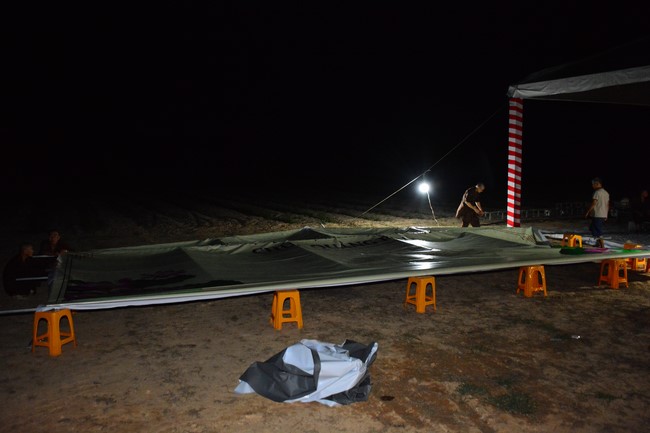The ceremony setting up the signboard of Quang Phap pagoda - Tay Ninh