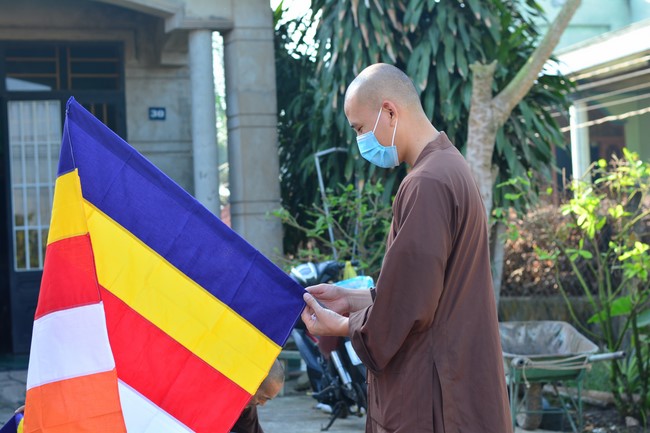 The ceremony setting up the signboard of Quang Phap pagoda - Tay Ninh
