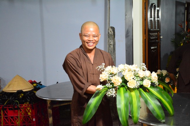 The ceremony setting up the signboard of Quang Phap pagoda - Tay Ninh