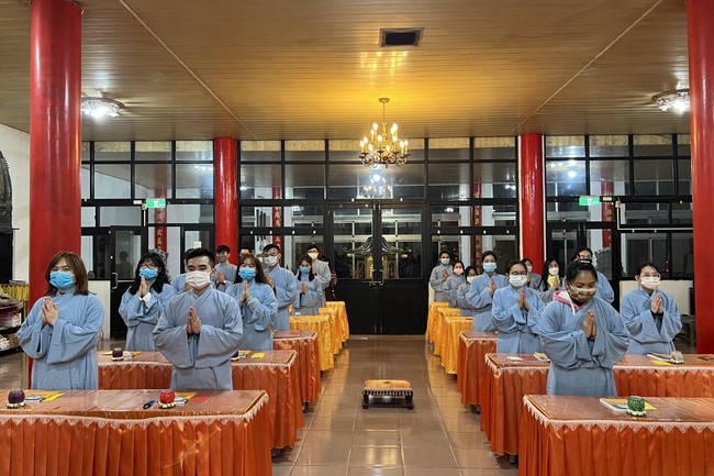 Celebrating New Year's Eve in a foreign land at Linh An Temple, Taiwan