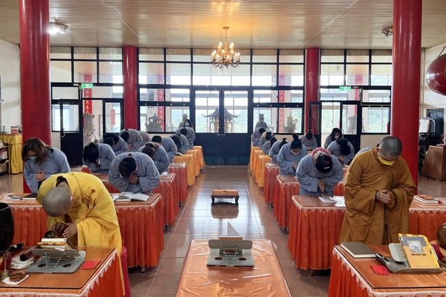 Celebrating New Year's Eve in a foreign land at Linh An Temple, Taiwan
