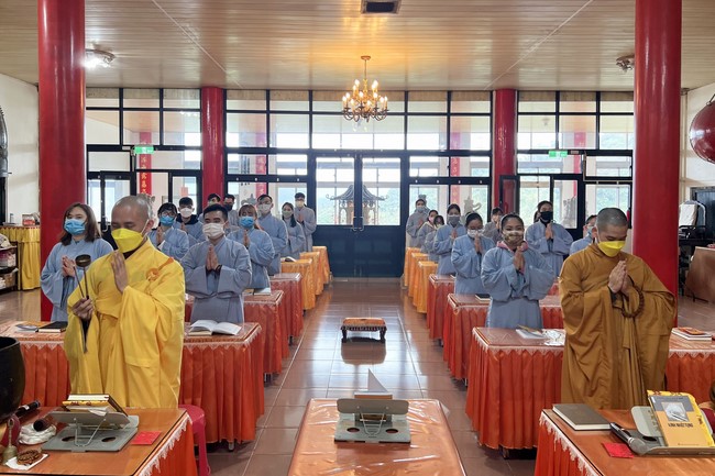 Celebrating New Year's Eve in a foreign land at Linh An Temple, Taiwan