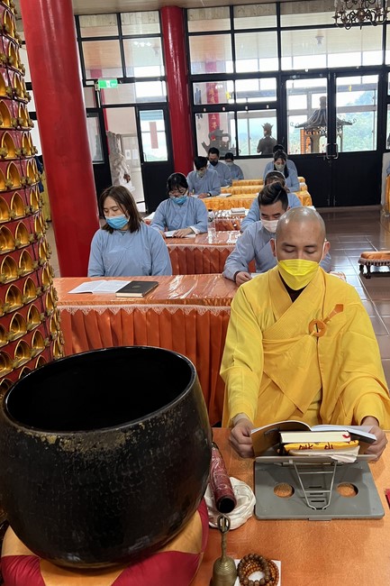 Celebrating New Year's Eve in a foreign land at Linh An Temple, Taiwan