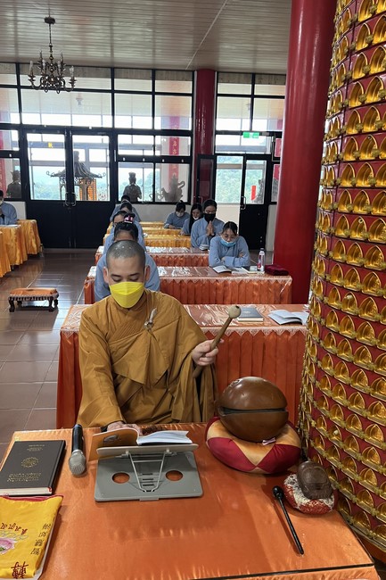 Celebrating New Year's Eve in a foreign land at Linh An Temple, Taiwan